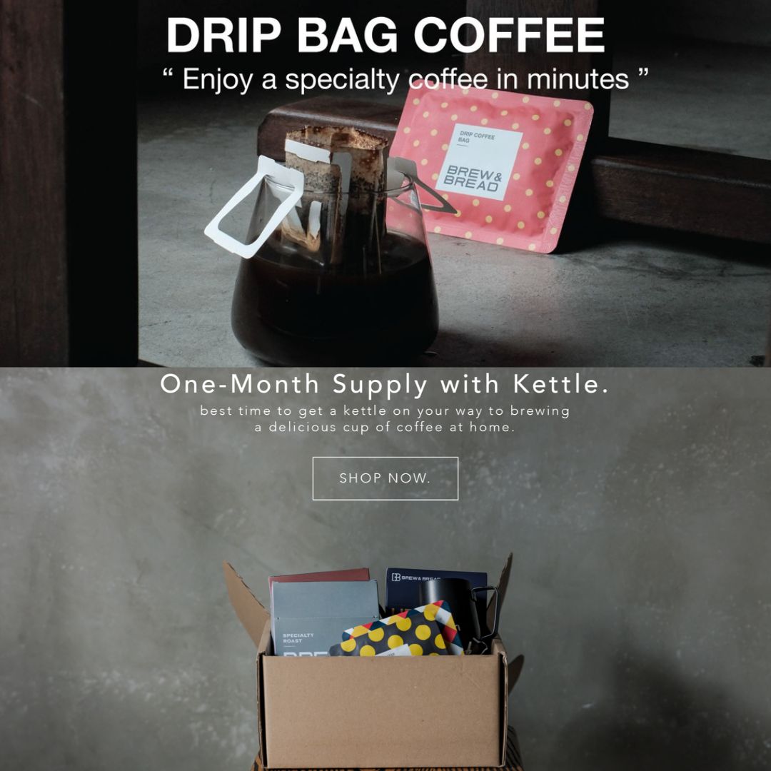 Brew & Bread Drip Bag Coffee